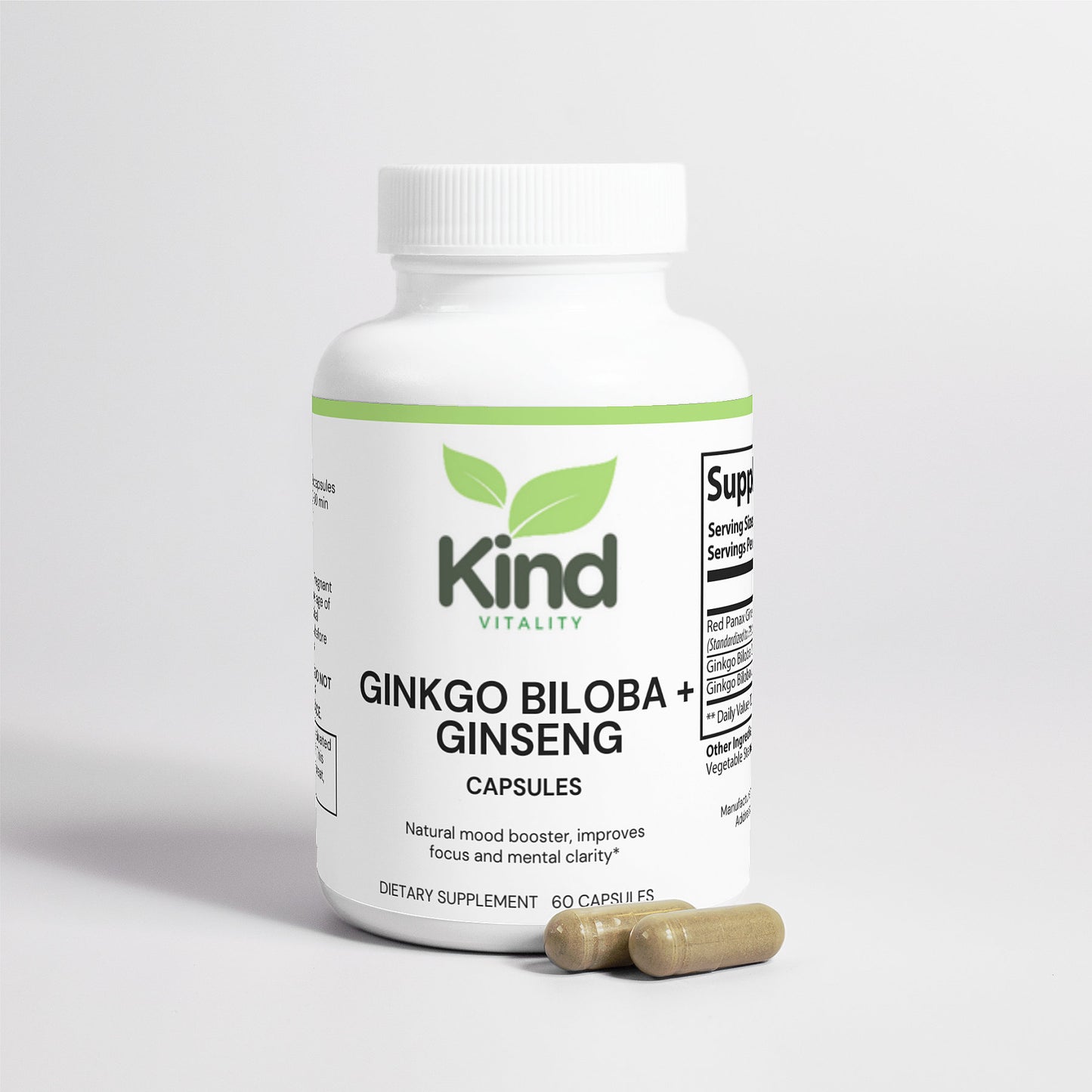 Ginkgo Biloba + Ginseng