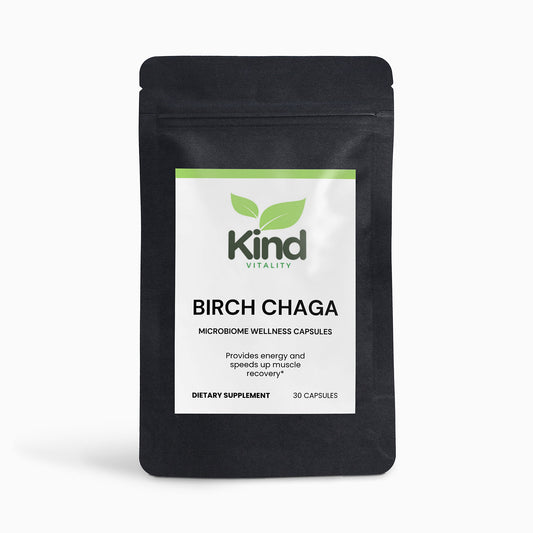 Birch Chaga Microbiome Wellness Capsules